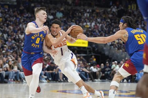 Murray scores 34, Nuggets beat Suns 125-107 in Game 1